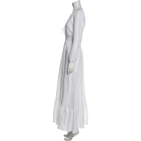 NWT. REFORMATION White Chantal Maxi Dress Sz XS white white - Picture 6 of 7